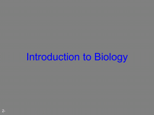生物学简介英文版.ppt