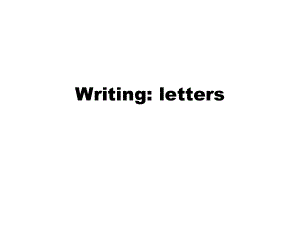 英语信件写作.ppt