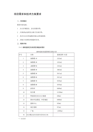 项目需求和技术方案要求.docx