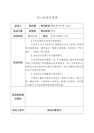邵朱林2023年组织生活会个人模板.docx