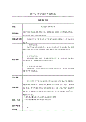 纵向复式条形统计图 教学设计.docx
