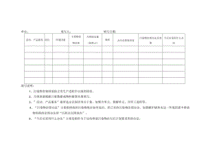 企业常规环保表格汇编.docx