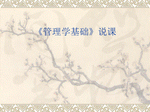 管理学说课.ppt