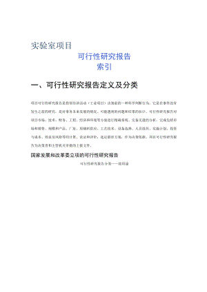 实验室项目可行性研究报告.docx