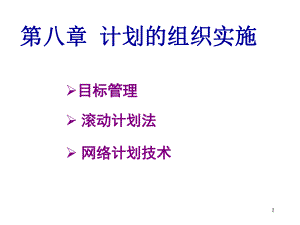 管理学计划的实施.ppt
