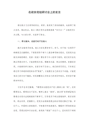 在政协党组研讨会上的发言.docx