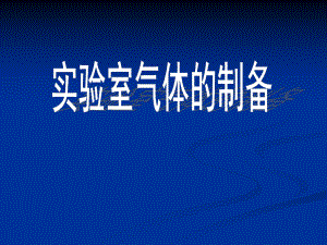 实验室气体的制备.ppt