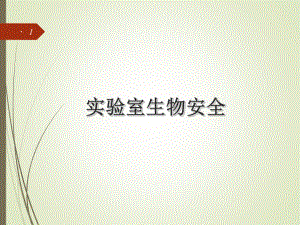 实验室生物安全.ppt
