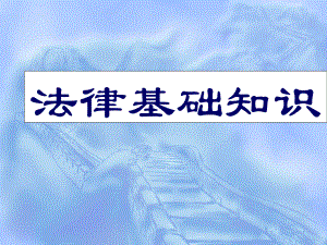 法律基础知识.ppt