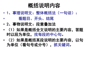 说明文知识点总结.ppt