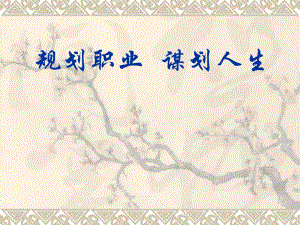 职业规划培训课件.ppt