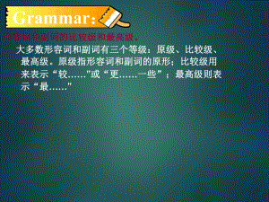 英语：比较级和最高级用法讲解课件.ppt