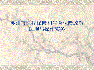 苏州市医疗保险和生育保.ppt