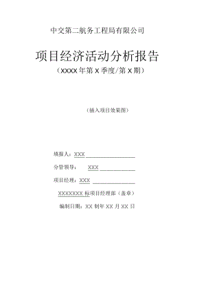 1、项目经济活动分析报告.docx