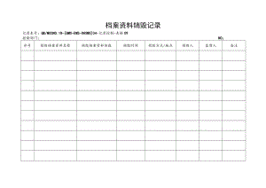 09档案资料销毁记录.docx