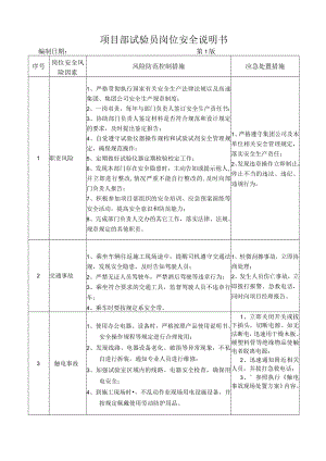 24试验员岗位安全说明书.docx
