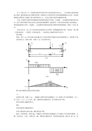 《工程力学》中剪力图和弯矩图的快易绘图法（附材料力学中简易法快速画梁的剪力图和弯矩图）.docx