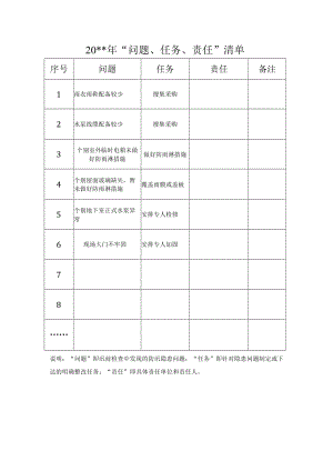 “问题、任务、责任”清单.docx