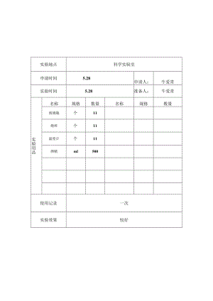 4下科学演示试验申请单.docx
