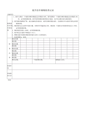 157纲绳检查记录.docx
