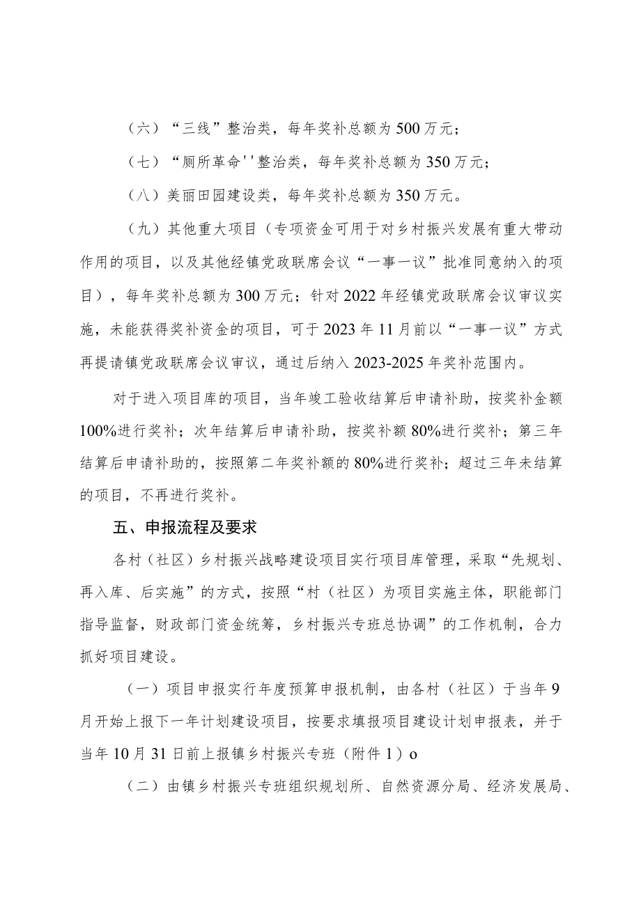 《大朗镇2023-2025年乡村振兴奖补资金补助方案(征求意见稿)》.docx_第3页