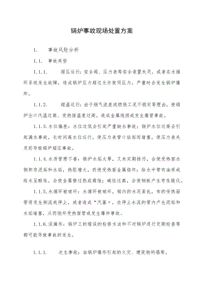 0601-锅炉事故现场处置方案.docx