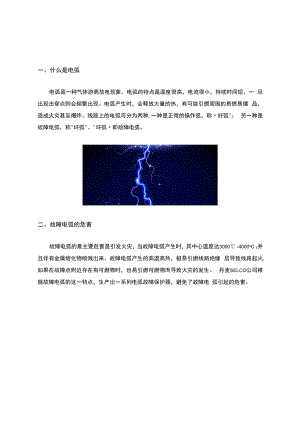丹麦SELCO电弧故障问题保护器.docx