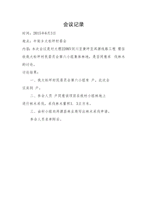 会议记录.大松坪第六小组doc.docx