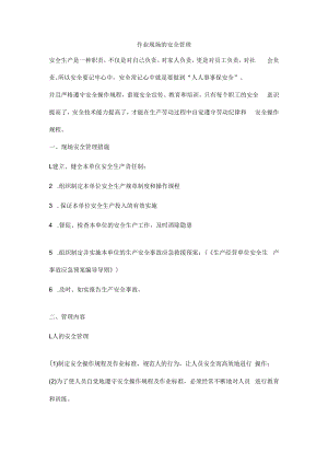 作业现场的安全管理.docx