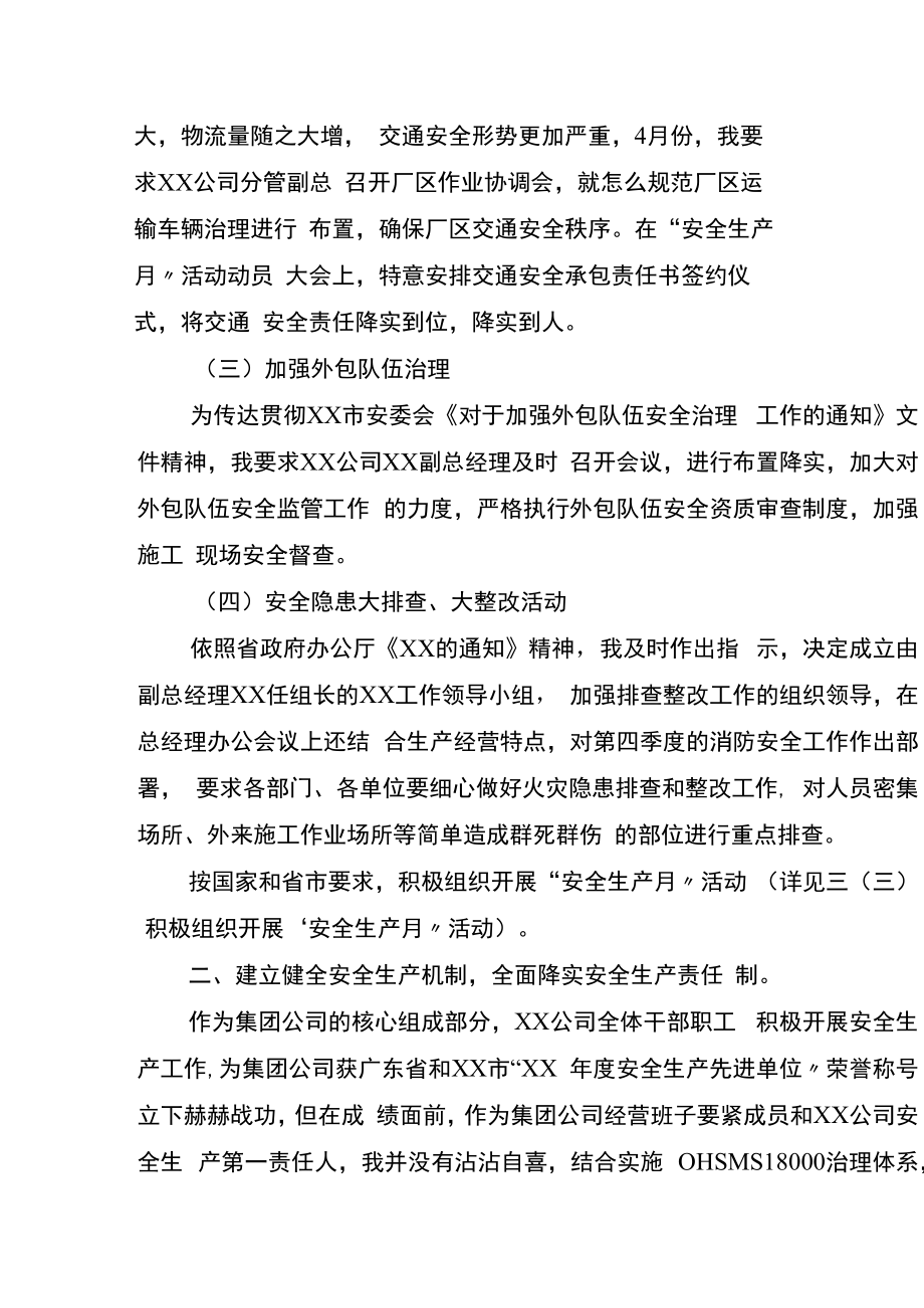 【述职】2022公司负责人安全工作述职报告(12页).docx_第3页