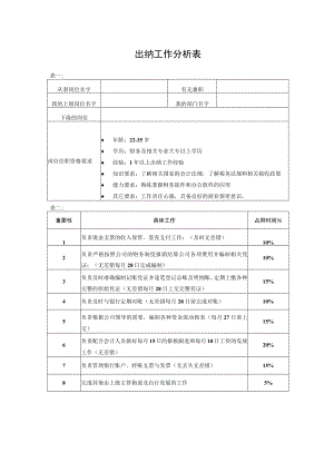 出纳工作分析表.docx