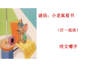 咬文嚼字正式课件.ppt