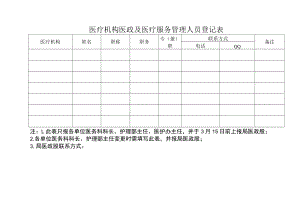 医疗服务管理登记.docx