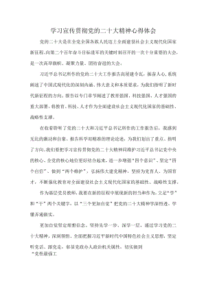 大学教师《学习宣传贯彻党的二十大精神》个人心得体会 （合计4份）.docx