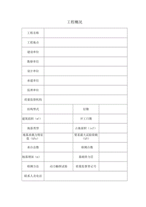 动力触探试验工程概况表.docx