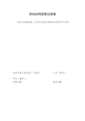 劳动合同变更记录表.docx