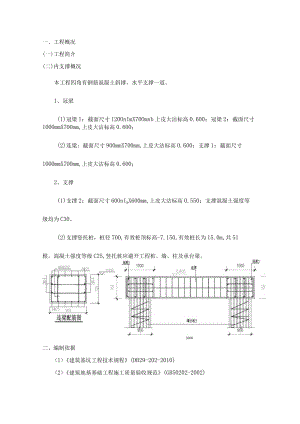 基坑支护冠梁施工方案.docx