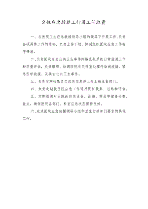 卫生应急救援工作组工作职责.docx