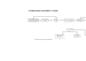 大学建设项目竣工财务决算审计工作流程.docx