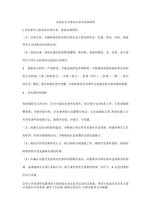 实验室安全事故分级及处理流程.docx