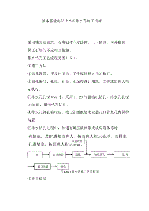 抽水蓄能电站上水库排水孔施工措施.docx