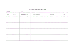 工程实体质量检查实测项目表.docx