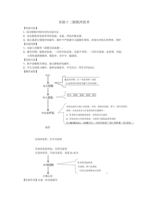 安医大外科护理学实验指导12膀胱冲洗术.docx