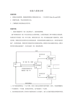 实验六 系统分析.docx