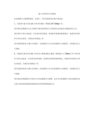 施工项目防洪应急措施.docx