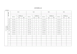 建筑施工沉降观测记录表.docx