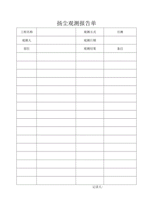 扬尘观测报告单.docx
