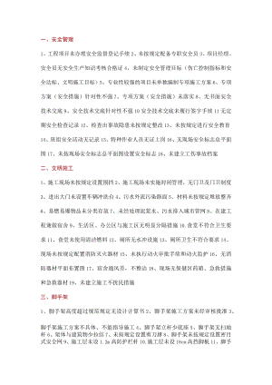 工程施工常见安全隐患200项.docx