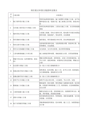 施工方案重点审查清单及要点.docx