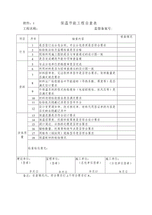 保温节能工程自查表.docx